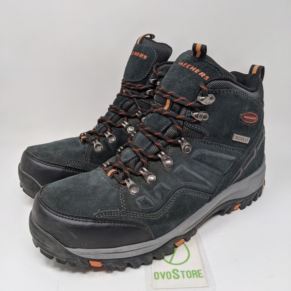 skechers men's relment pelmo chukka waterproof boot